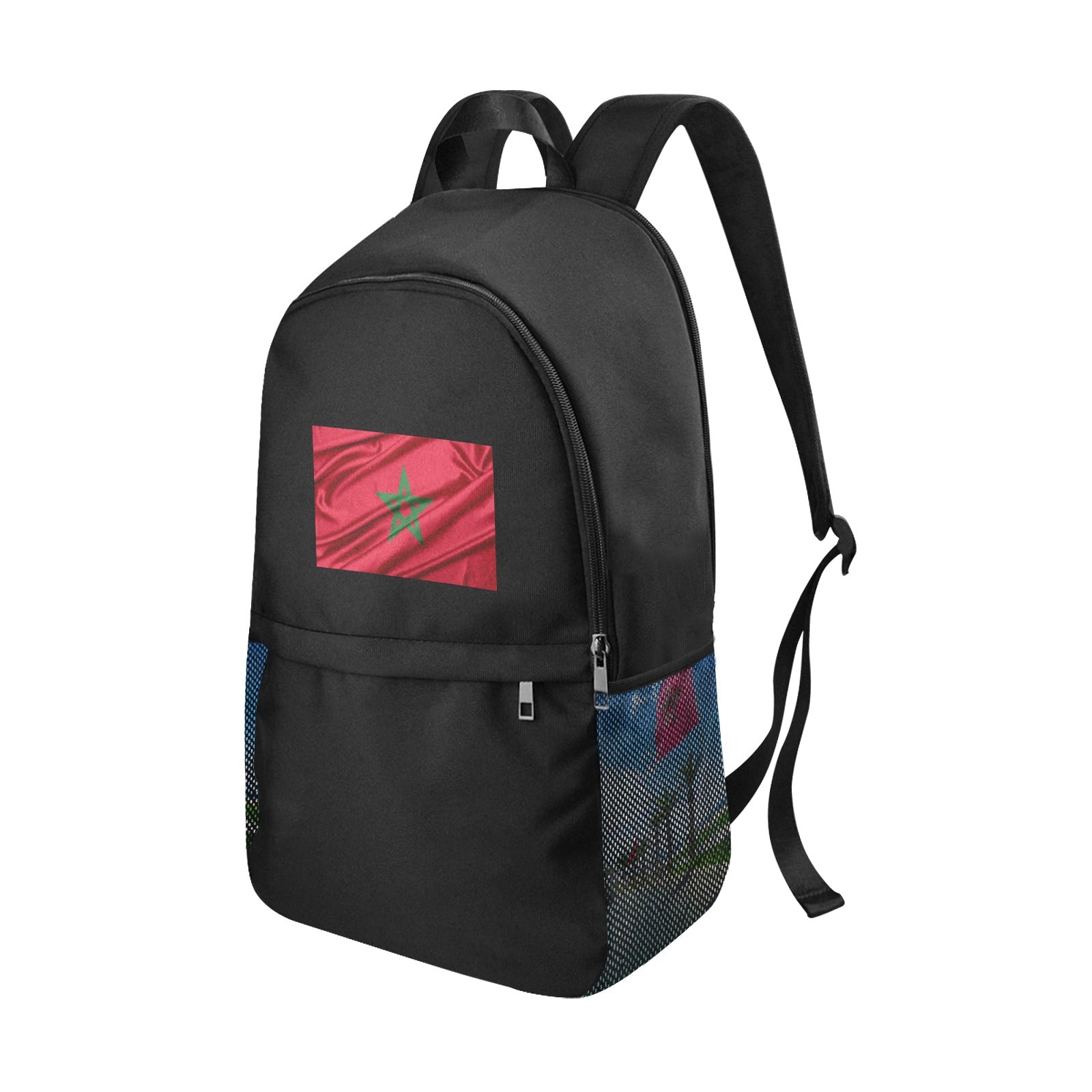 Morocco Backpack with Side Mesh Pockets