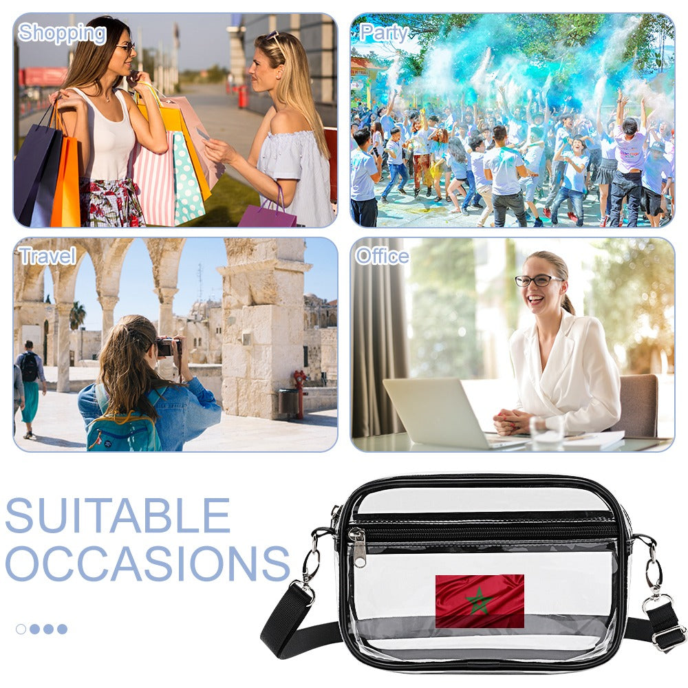 Morocco Transparent Satchel