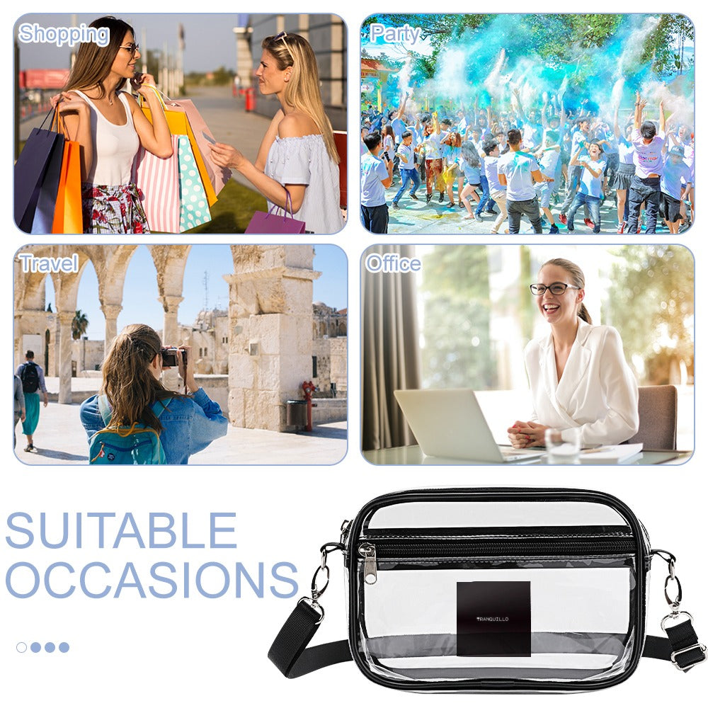 Tranquillo Transparent satchel Small