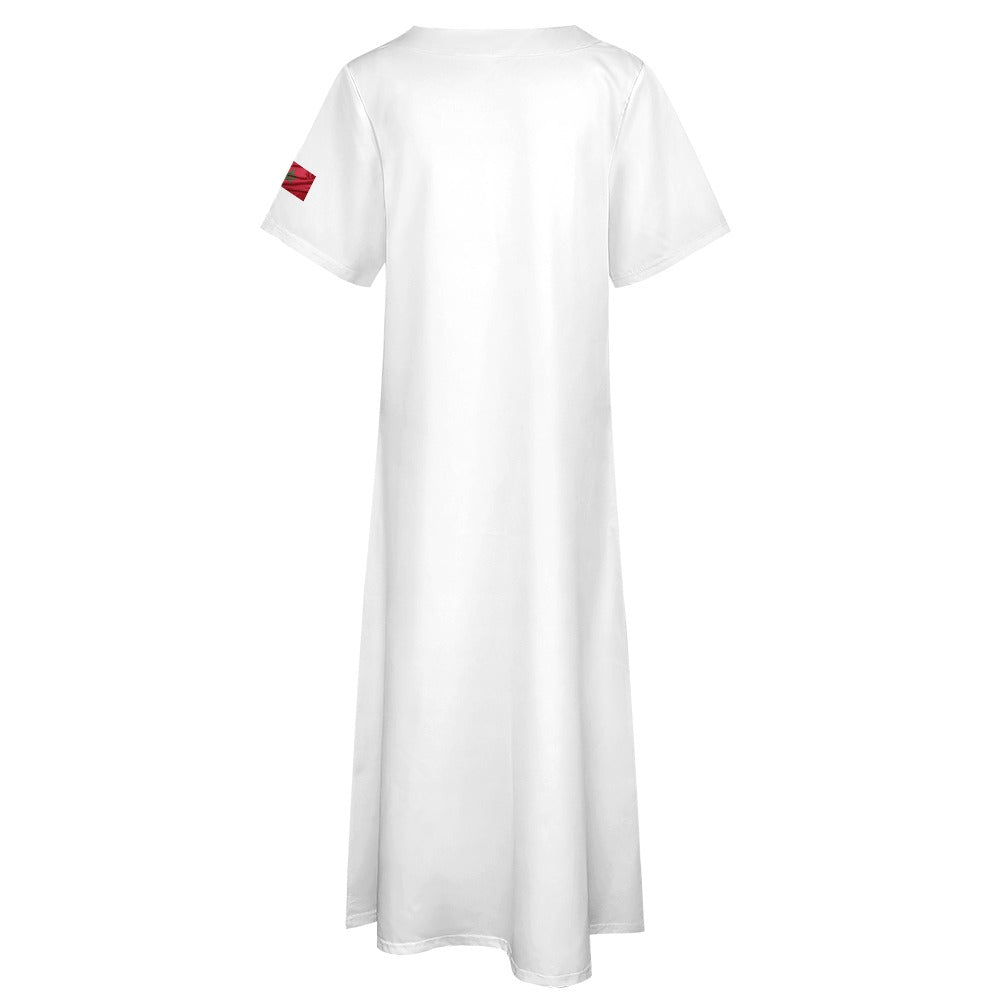 Morocco sleeve dress