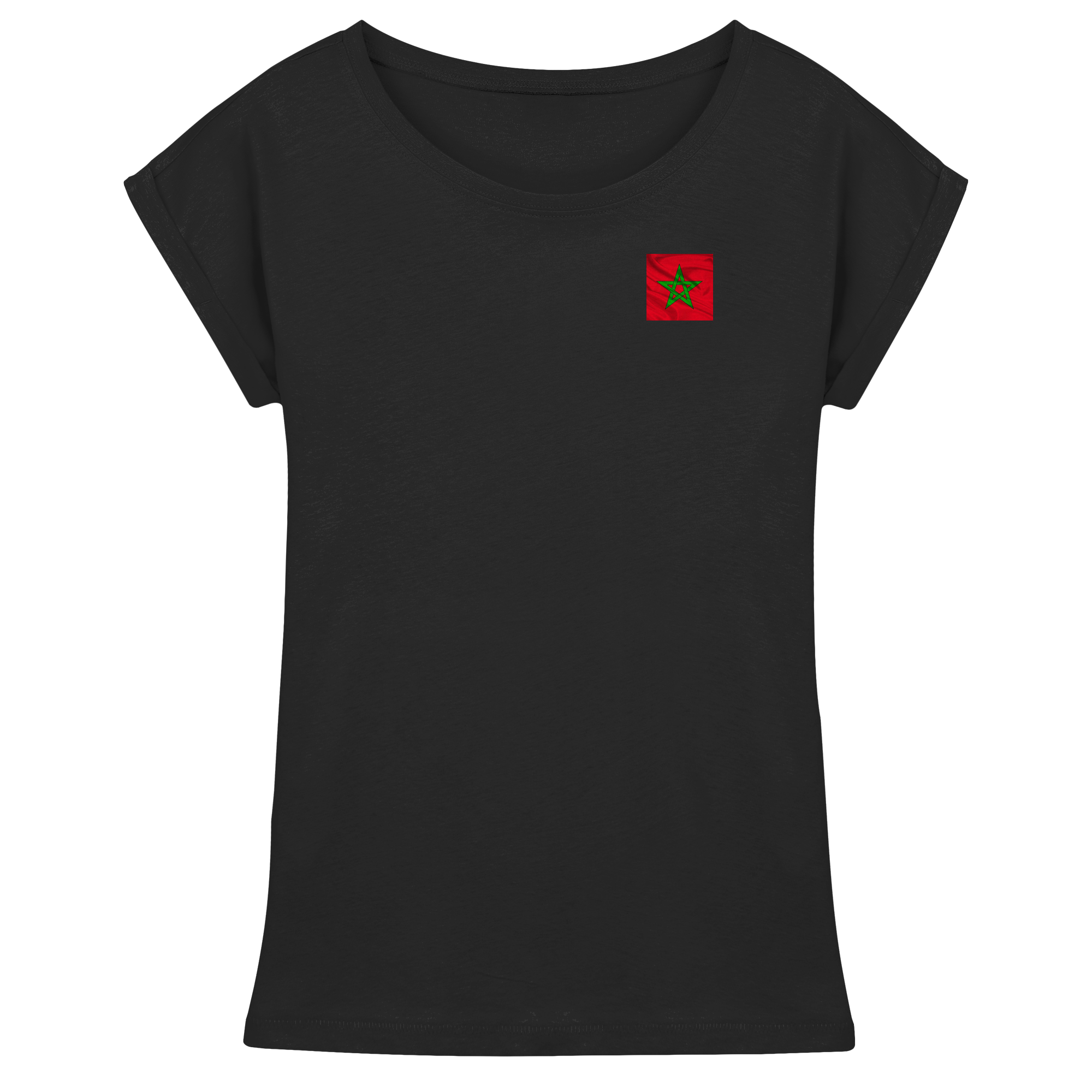 Morocco - Womens Extended Shoulder T-Shirt