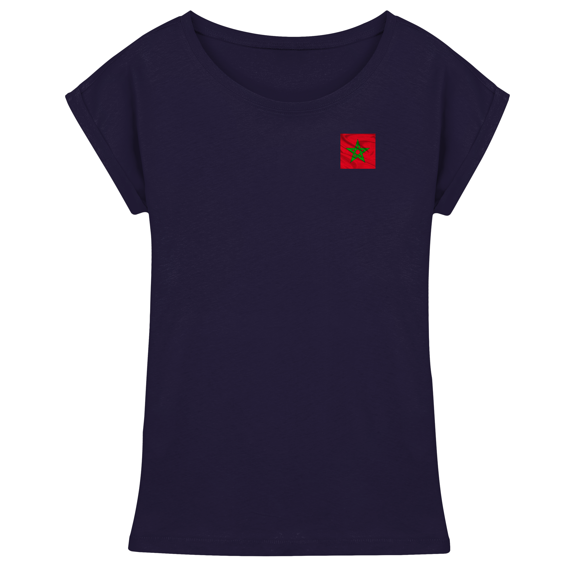 Morocco - Womens Extended Shoulder T-Shirt