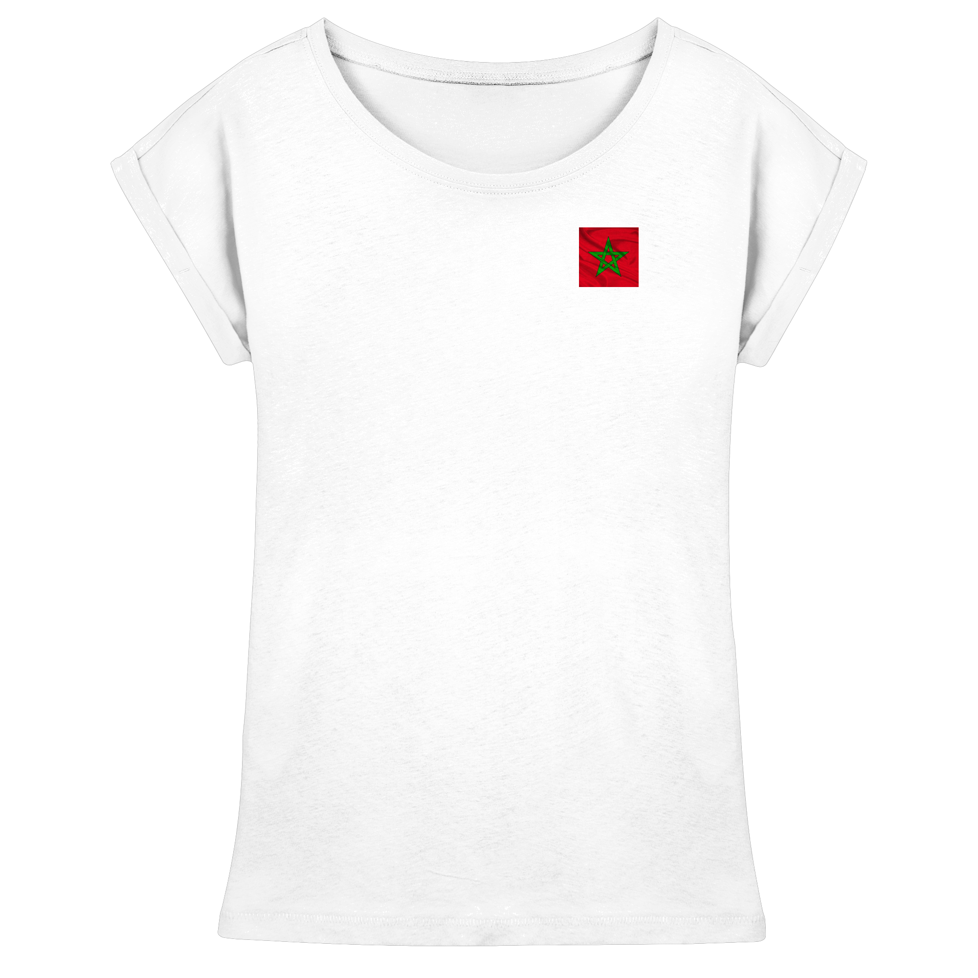 Morocco - Womens Extended Shoulder T-Shirt