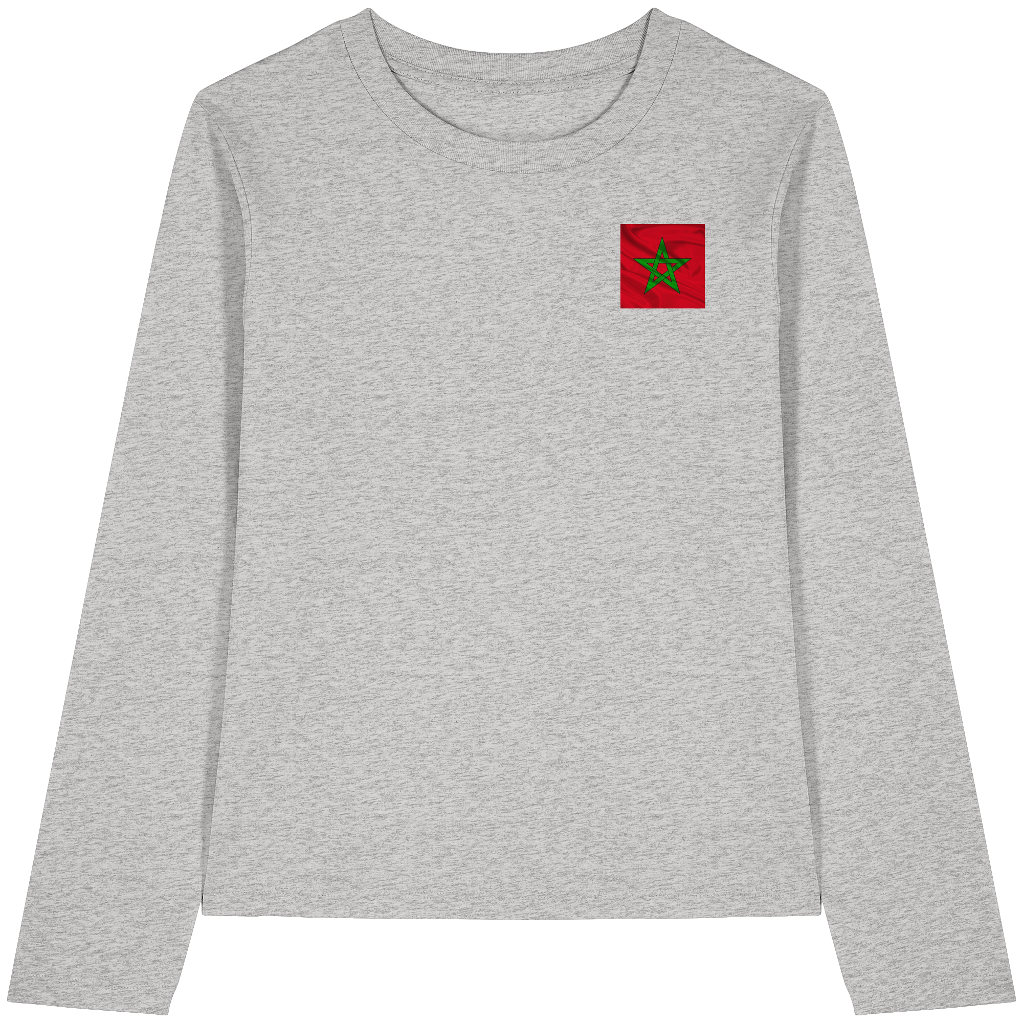 Morocco - Womens Organic Longsleeve T-Shirt