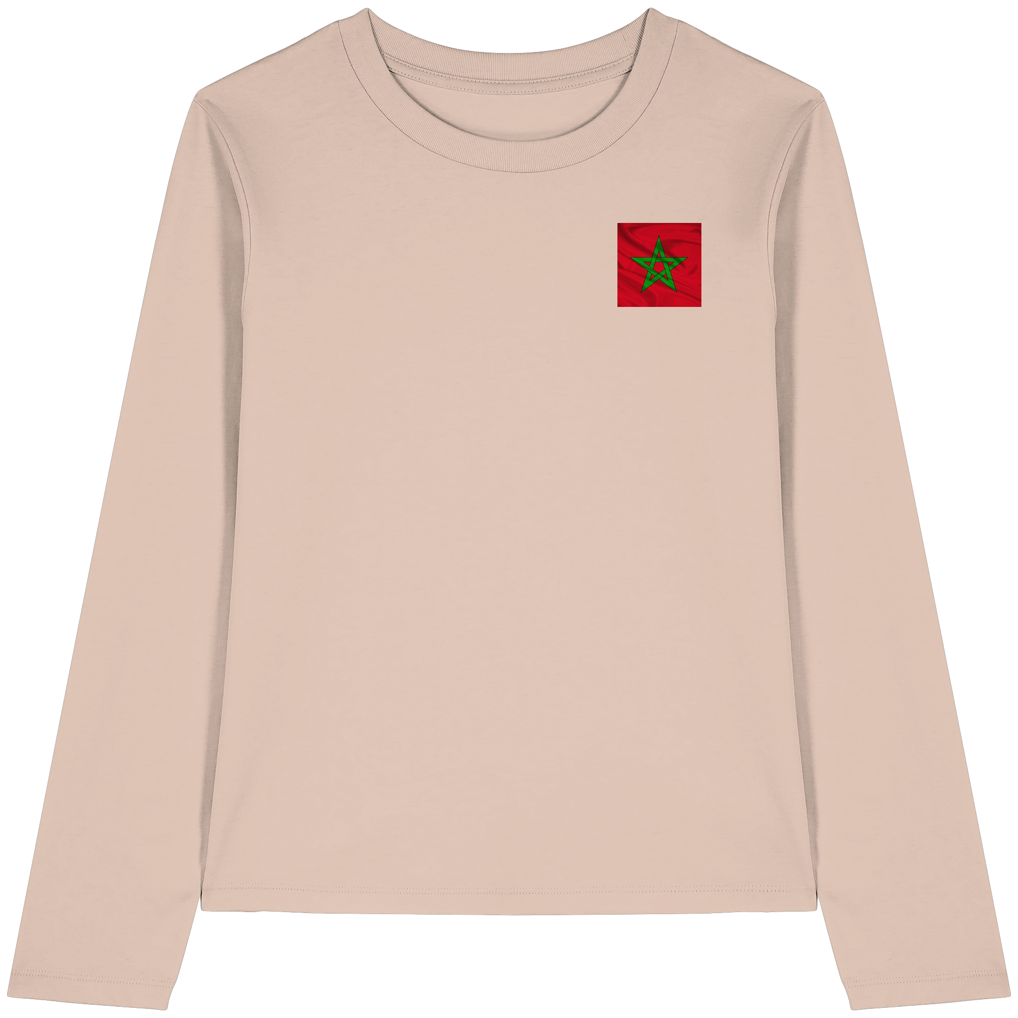 Morocco - Womens Organic Longsleeve T-Shirt