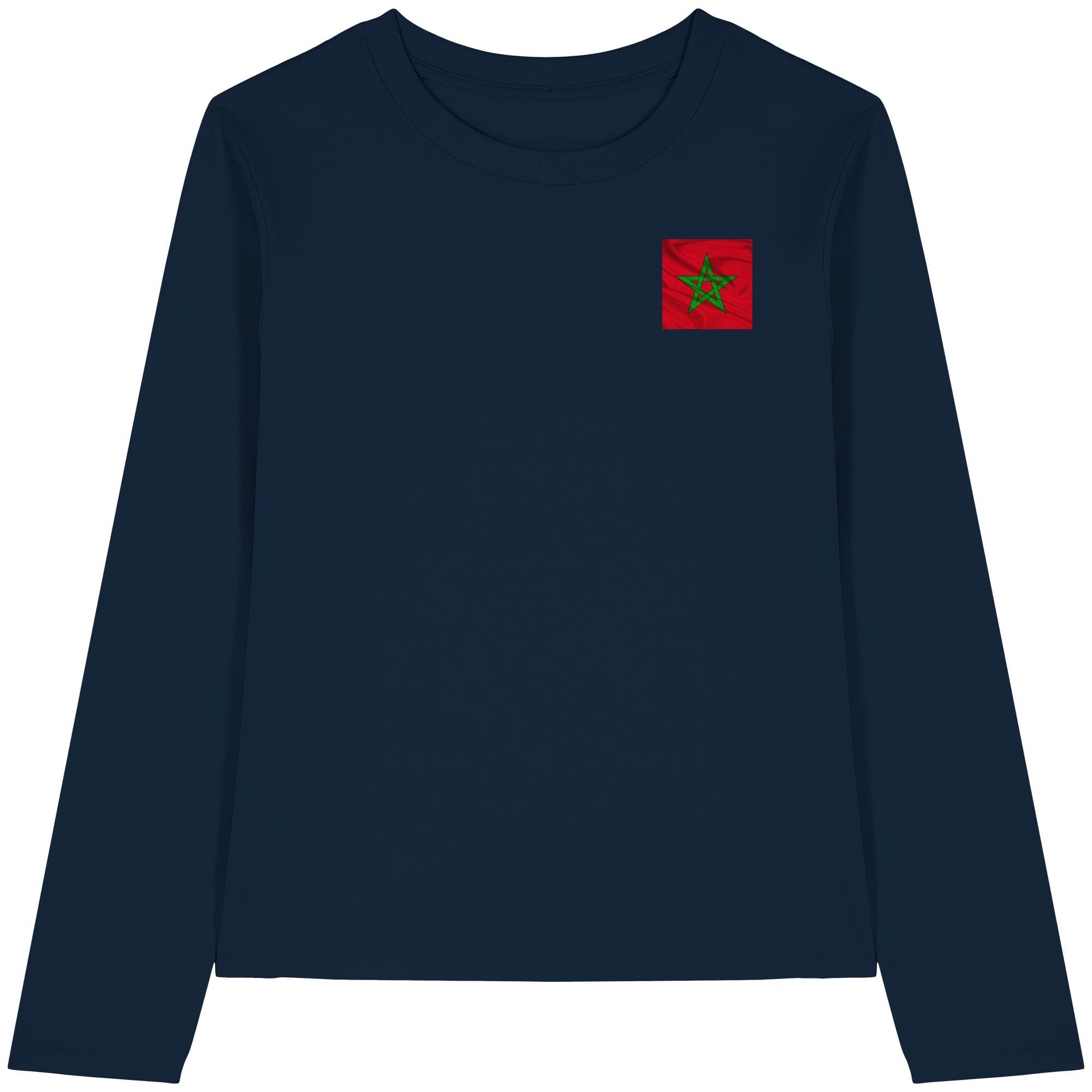 Morocco - Womens Organic Longsleeve T-Shirt