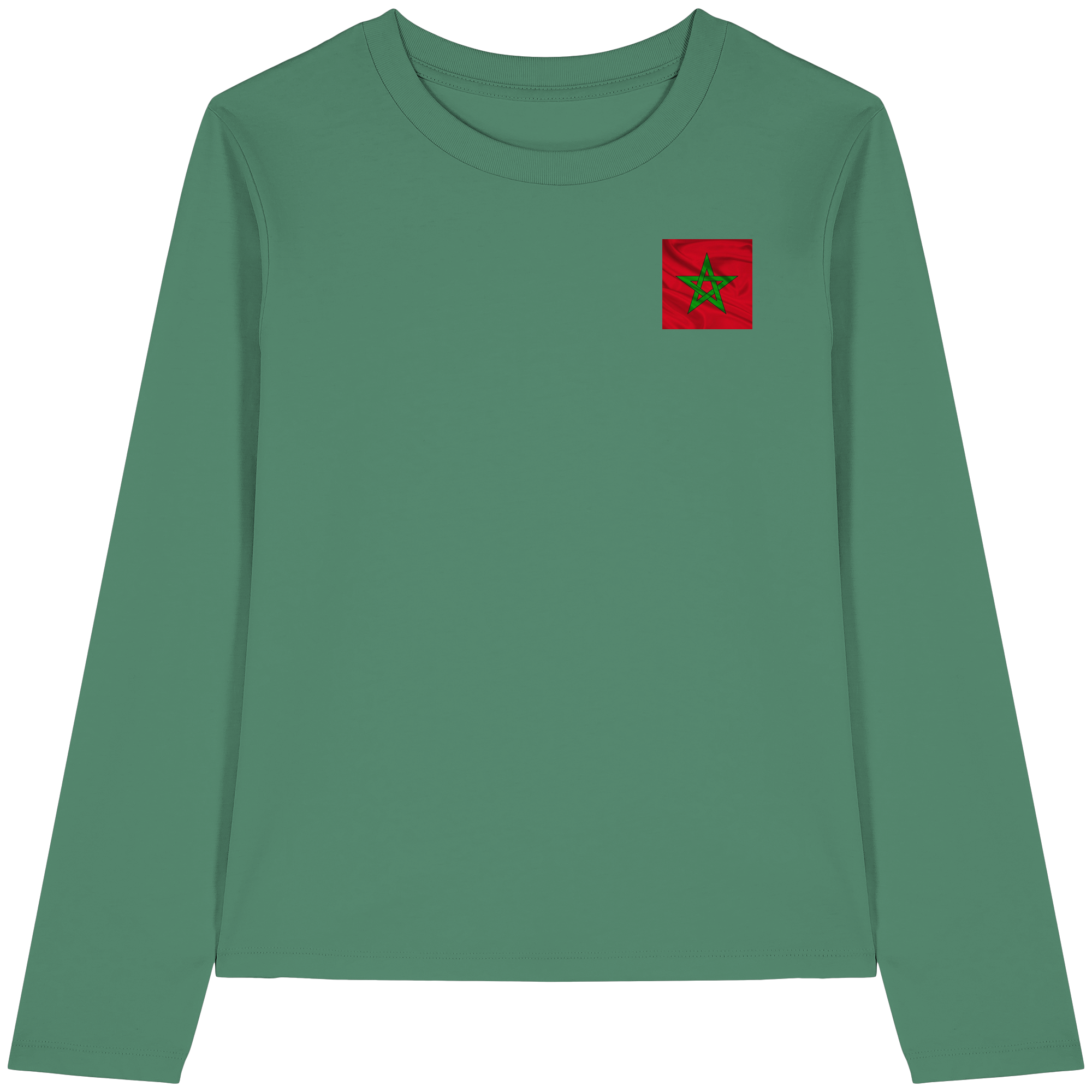 Morocco - Womens Organic Longsleeve T-Shirt